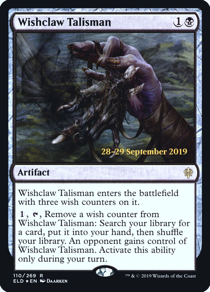 Wishclaw Talisman [Throne of Eldraine Prerelease Promos] Magic: The Gathering