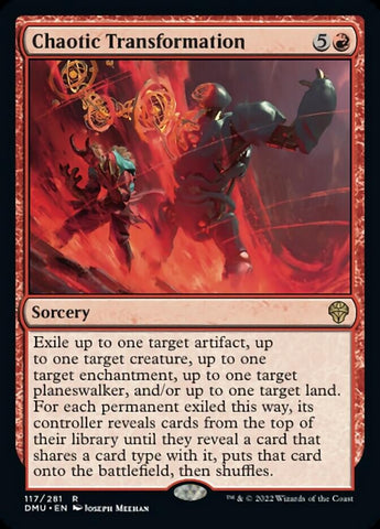 Chaotic Transformation [Dominaria United] Magic: The Gathering