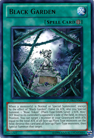 Black Garden [TU06-EN009] Rare Yu-Gi-Oh!