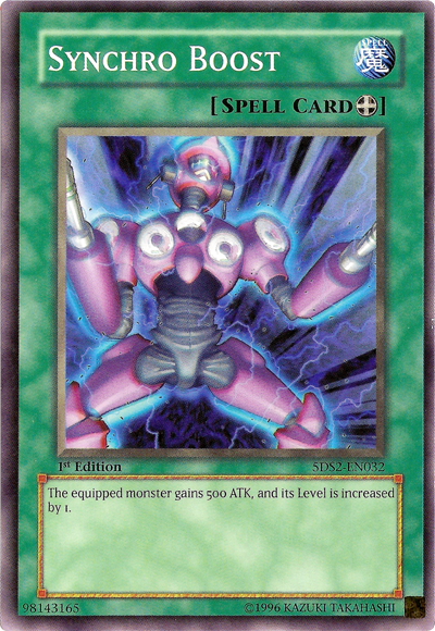 Synchro Boost [5DS2-EN032] Common Yu-Gi-Oh!