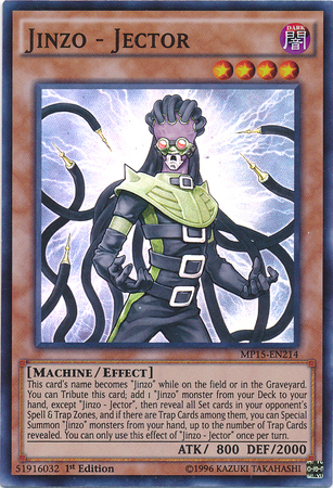Jinzo - Jector [MP15-EN214] Super Rare Yu-Gi-Oh!