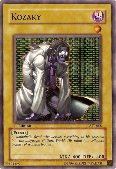 Kozaky [AST-058] Common Yu-Gi-Oh!