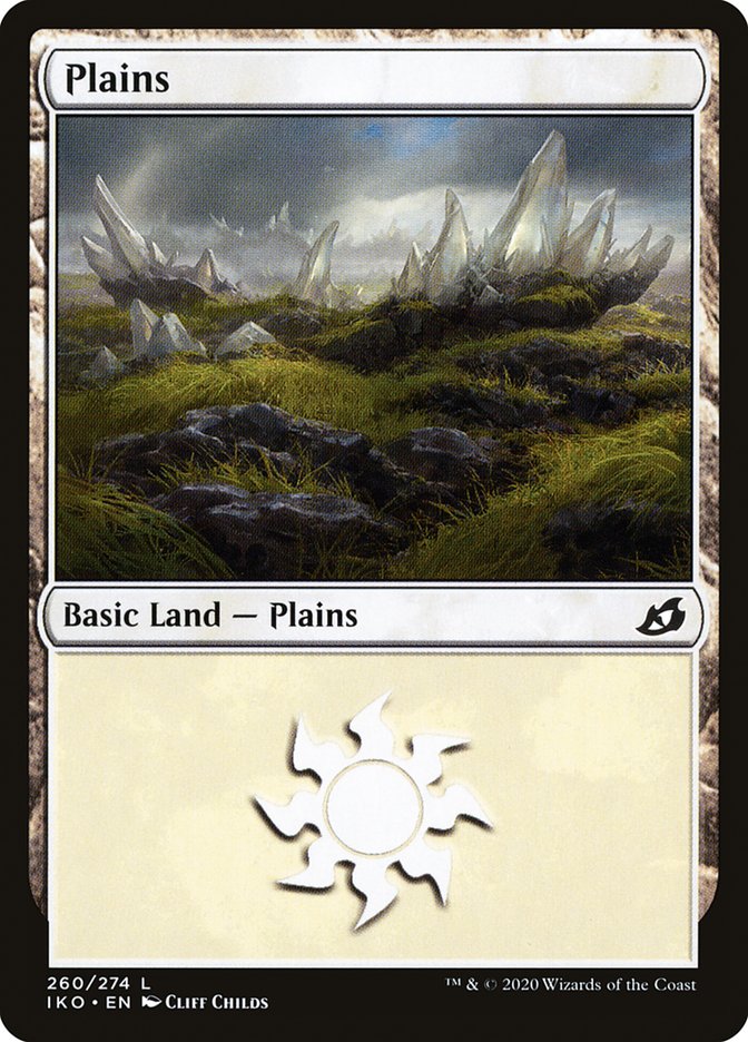 Plains (260) [Ikoria: Lair of Behemoths] Magic: The Gathering