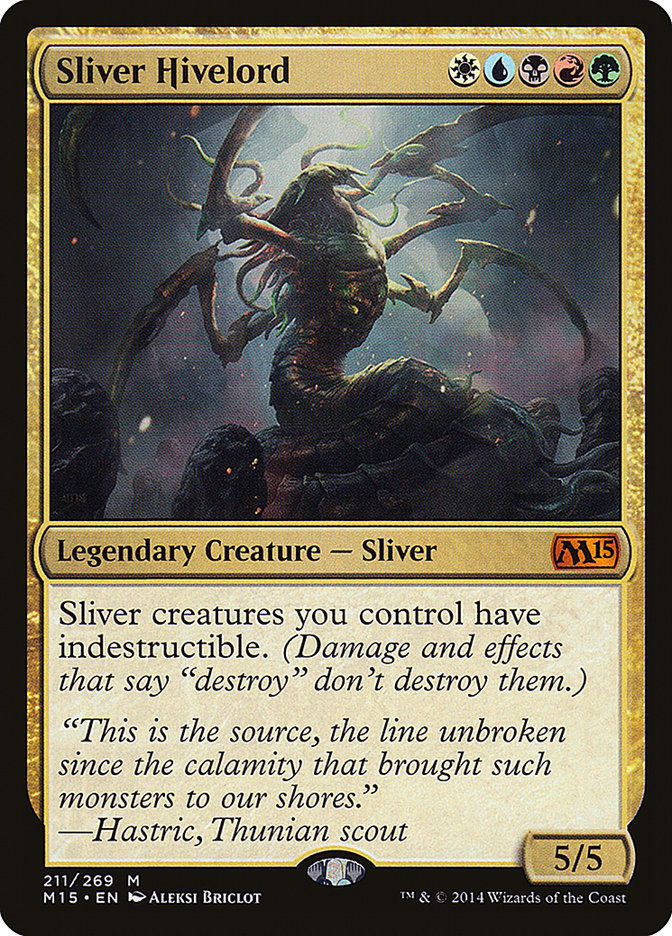 Sliver Hivelord [Magic 2015] Magic: The Gathering