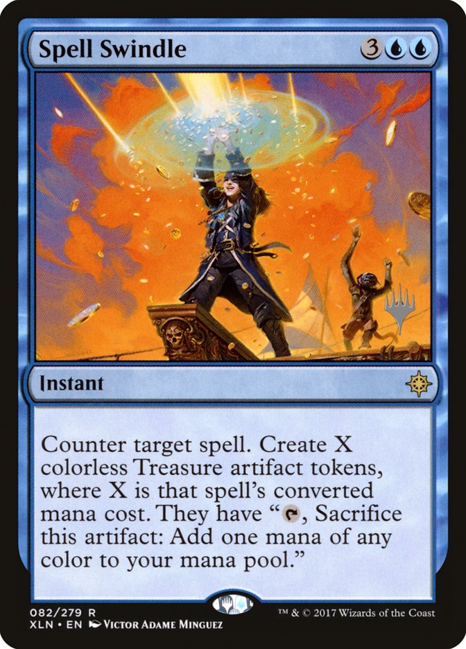 Spell Swindle (Promo Pack) [Ixalan Promos] Magic: The Gathering