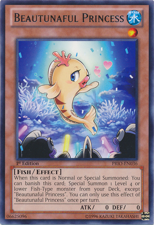 Beautunaful Princess [PRIO-EN036] Rare Yu-Gi-Oh!