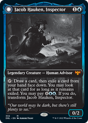 Jacob Hauken, Inspector // Hauken's Insight [Innistrad: Double Feature] Magic: The Gathering