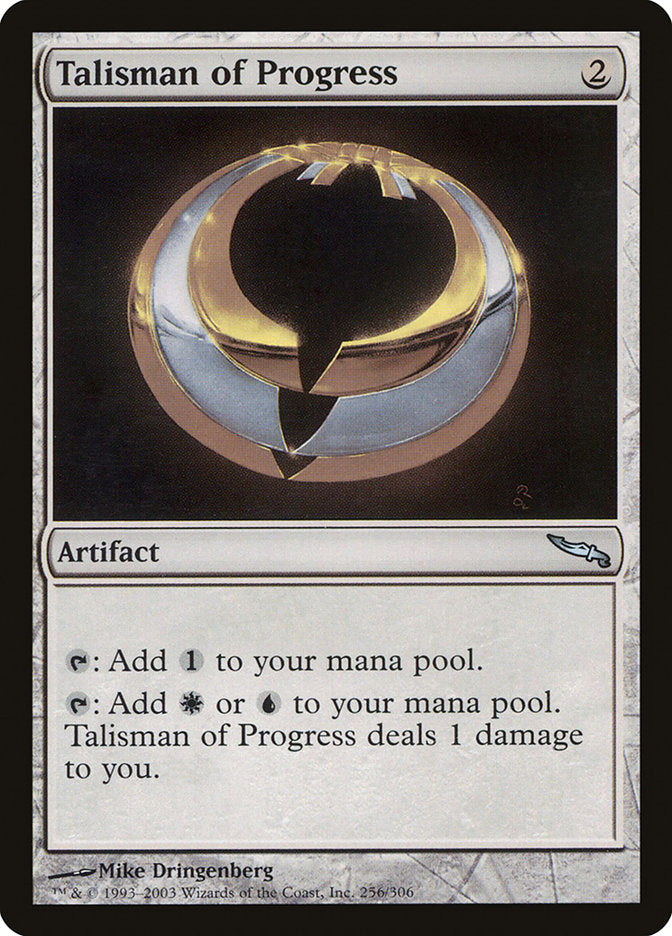 Talisman of Progress [Mirrodin] Magic: The Gathering