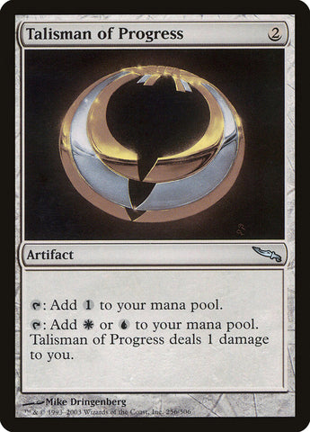 Talisman of Progress [Mirrodin] Magic: The Gathering