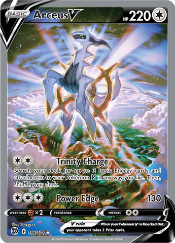 Arceus V (166/172) [Sword & Shield: Brilliant Stars] Pokémon