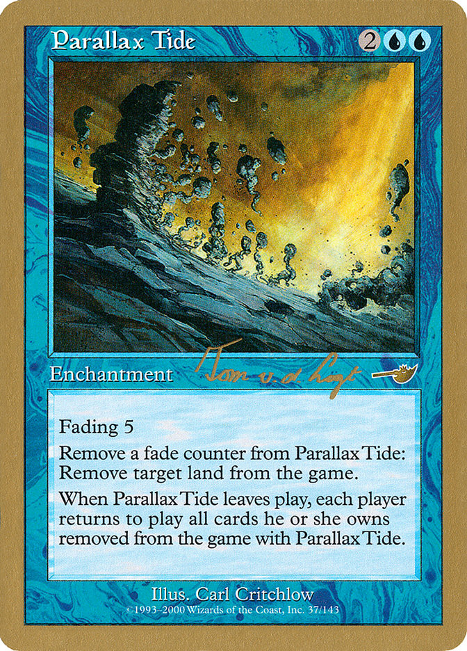 Parallax Tide (Tom van de Logt) [World Championship Decks 2000] Magic: The Gathering