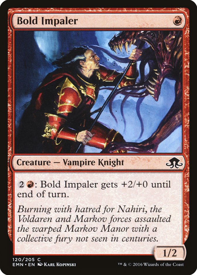 Bold Impaler [Eldritch Moon] Magic: The Gathering