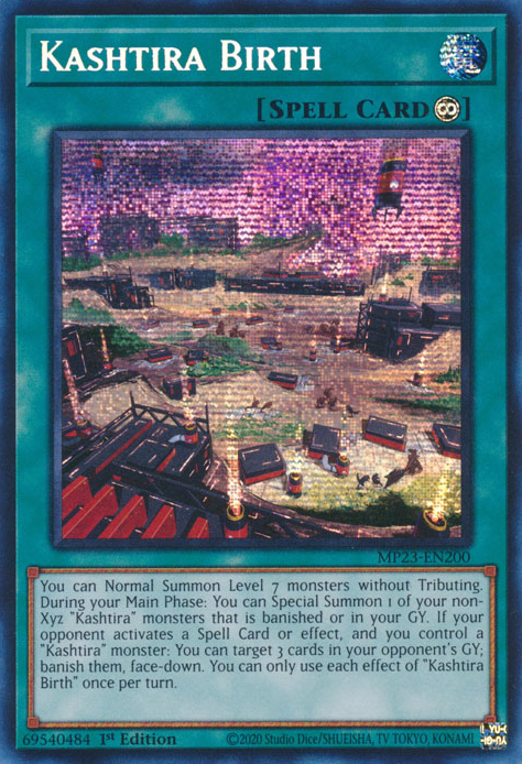 Kashtira Birth [MP23-EN200] Prismatic Secret Rare Yu-Gi-Oh!