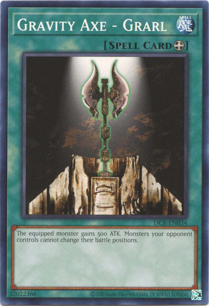 Gravity Axe - Grarl (25th Anniversary) [DCR-EN034] Common Yu-Gi-Oh!
