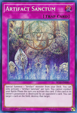 Artifact Sanctum [BLLR-EN080] Secret Rare Yu-Gi-Oh!