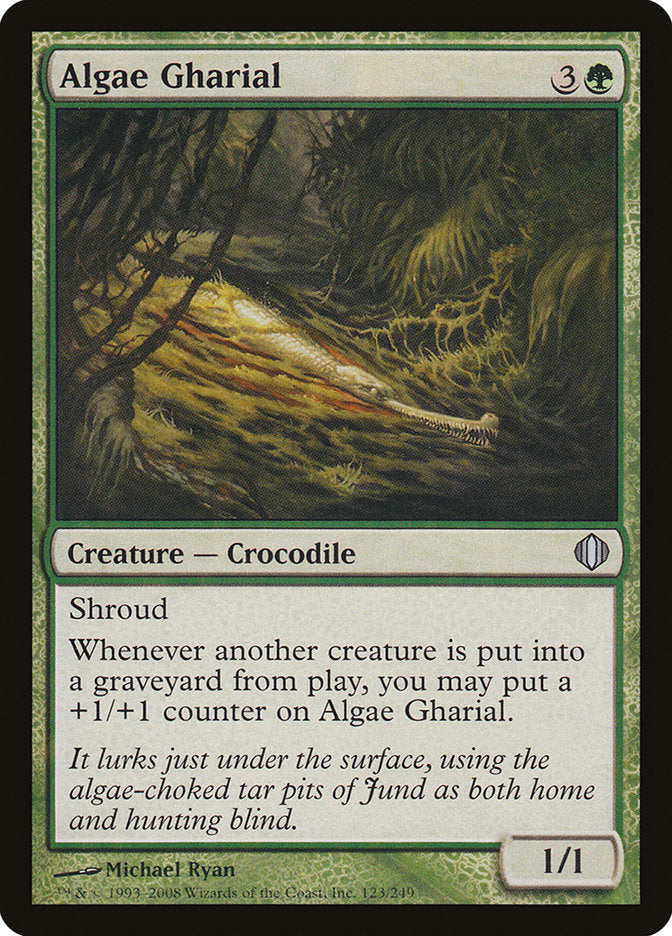 Algae Gharial [Shards of Alara] Magic: The Gathering