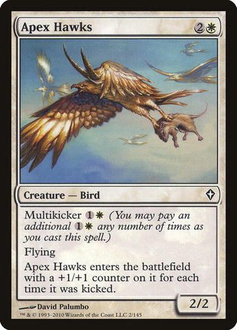 Apex Hawks [Worldwake] Magic: The Gathering