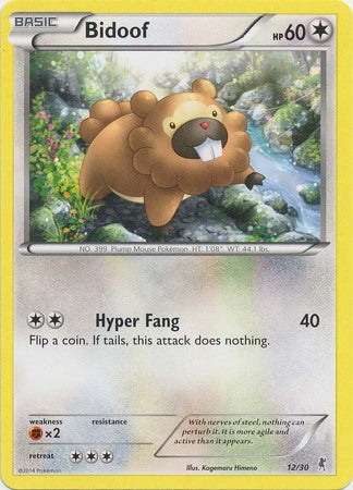 Bidoof (12/30) [XY: Trainer Kit 1 - Bisharp] Pokémon