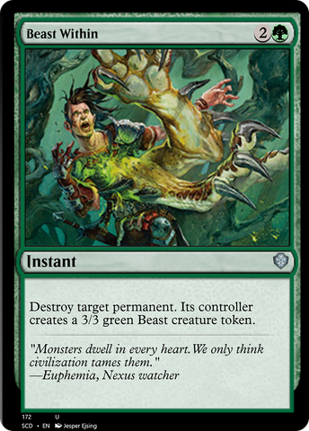 Beast Within [Starter Commander Decks] Magic: The Gathering