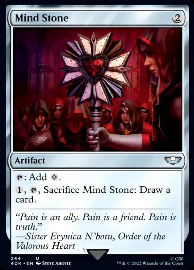 Mind Stone (244) [Warhammer 40,000] Magic: The Gathering