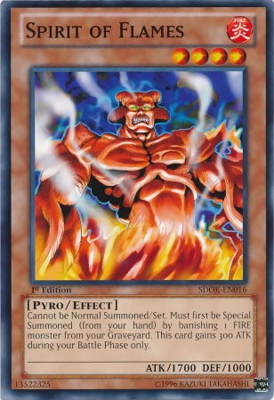 Spirit of Flames [SDOK-EN016] Common Yu-Gi-Oh!