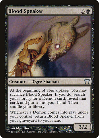 Blood Speaker [Champions of Kamigawa] Magic: The Gathering