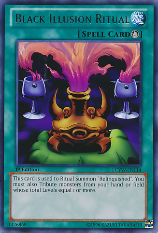 Black Illusion Ritual [LCYW-EN114] Rare Yu-Gi-Oh!