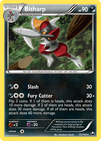 Bisharp (72/108) [Black & White: Dark Explorers] Pokémon