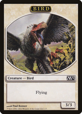 Bird Token [Magic 2012 Tokens] Magic: The Gathering