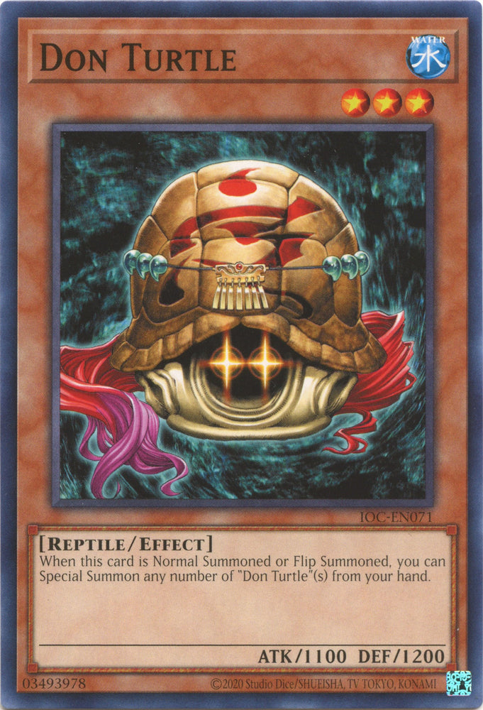 Don Turtle (25th Anniversary) [IOC-EN071] Common Yu-Gi-Oh!