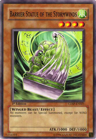 Barrier Statue of the Stormwinds [CDIP-EN021] Common Yu-Gi-Oh!