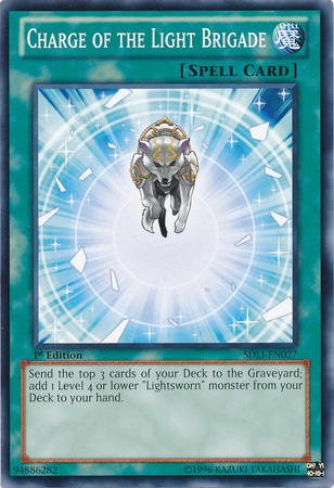 Charge of the Light Brigade [SDLI-EN027] Common Yu-Gi-Oh!