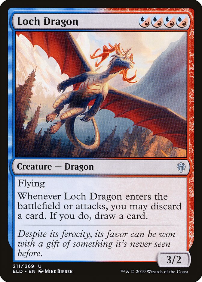 Loch Dragon [Throne of Eldraine] Magic: The Gathering