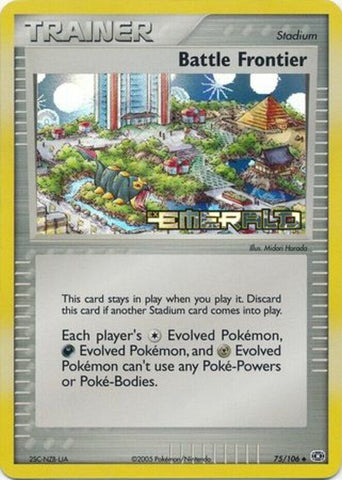 Battle Frontier (75/106) (Stamped) [EX: Emerald] Pokémon