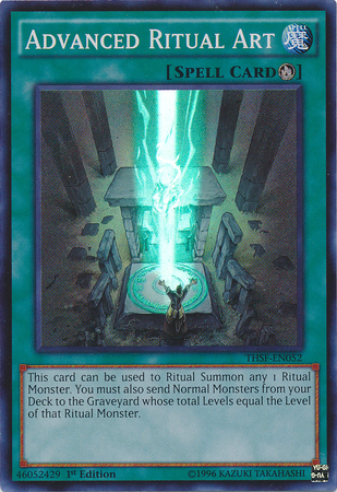 Advanced Ritual Art [THSF-EN052] Super Rare Yu-Gi-Oh!