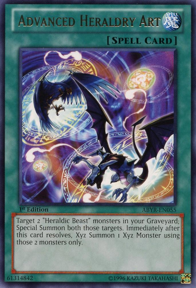 Advanced Heraldry Art [ABYR-EN055] Rare Yu-Gi-Oh!