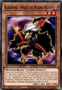 Blackwing - Pinaki the Waxing Moon [LDS2-EN039] Common Yu-Gi-Oh!
