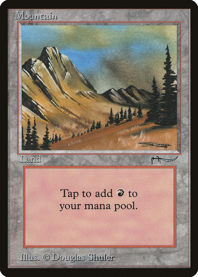 Mountain (77) [Arabian Nights] Magic: The Gathering