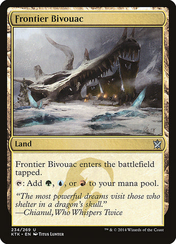 Frontier Bivouac [Khans of Tarkir] Magic: The Gathering
