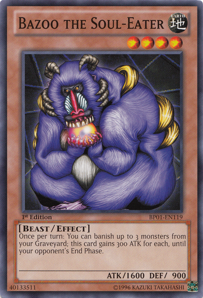 Bazoo the Soul-Eater [BP01-EN119] Common Yu-Gi-Oh!