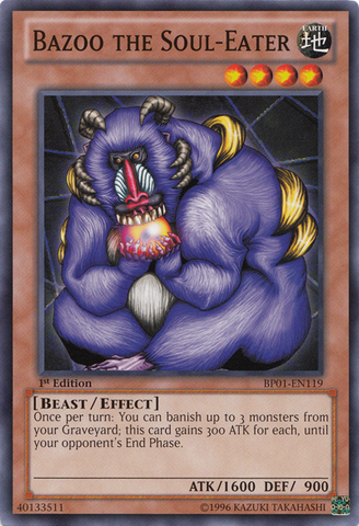 Bazoo the Soul-Eater [BP01-EN119] Common Yu-Gi-Oh!