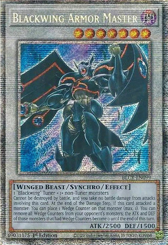 Blackwing Armor Master [BLCR-EN099] Starlight Rare Yu-Gi-Oh!