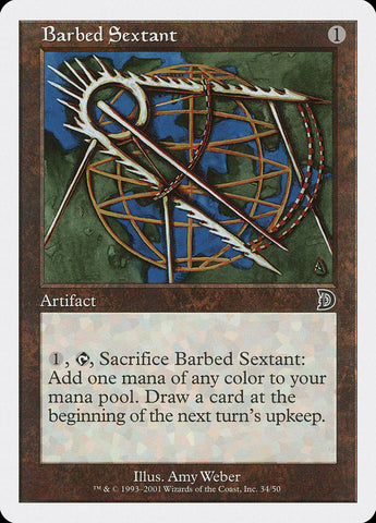 Barbed Sextant [Deckmasters] Magic: The Gathering