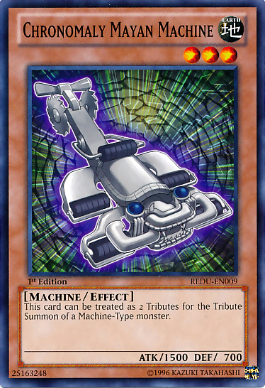 Chronomaly Mayan Machine [REDU-EN009] Common Yu-Gi-Oh!