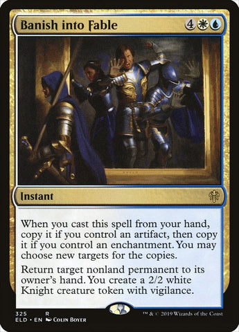 Banish into Fable [Throne of Eldraine] Magic: The Gathering