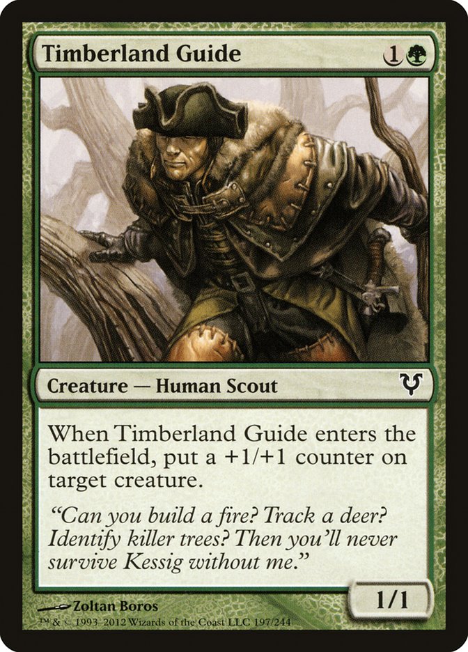 Timberland Guide [Avacyn Restored] Magic: The Gathering