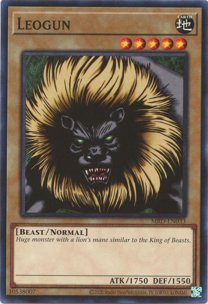 Leogun (25th Anniversary) [MRD-EN033] Common Yu-Gi-Oh!