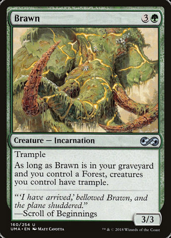 Brawn [Ultimate Masters] Magic: The Gathering