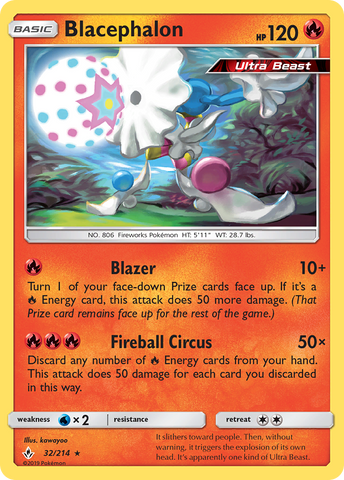 Blacephalon (32/214) [Sun & Moon: Unbroken Bonds] Pokémon