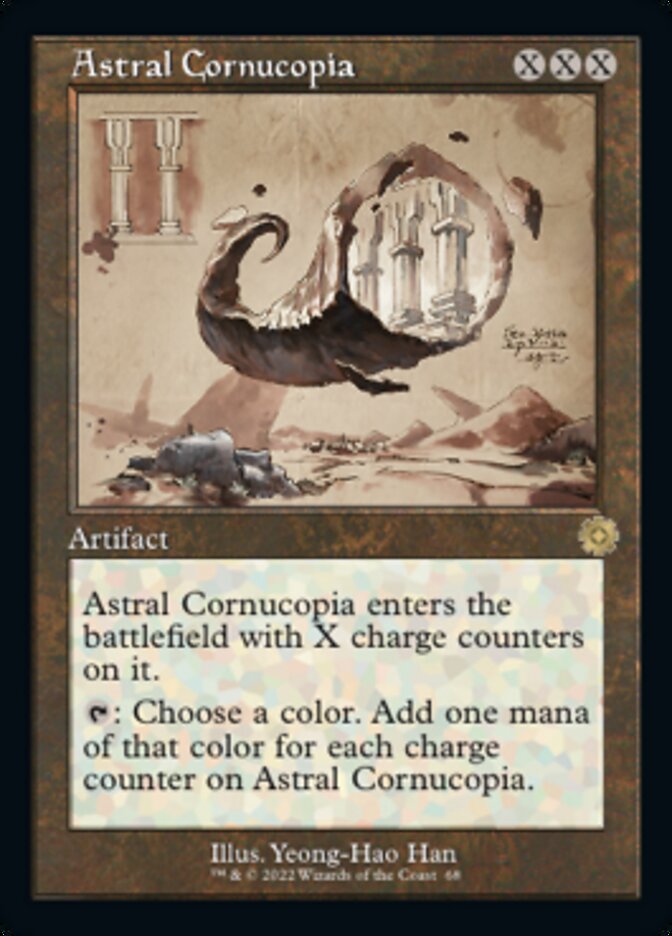 Astral Cornucopia (Retro Schematic) [The Brothers' War Retro Artifacts] Magic: The Gathering